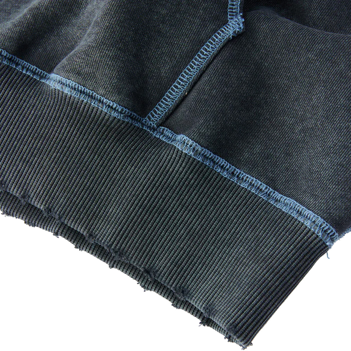 Felpa Stitched Full Zip Black