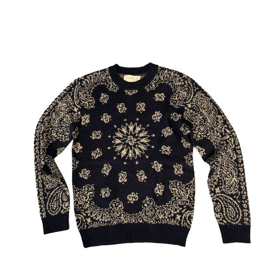 Maglione girocollo Bandana Navy