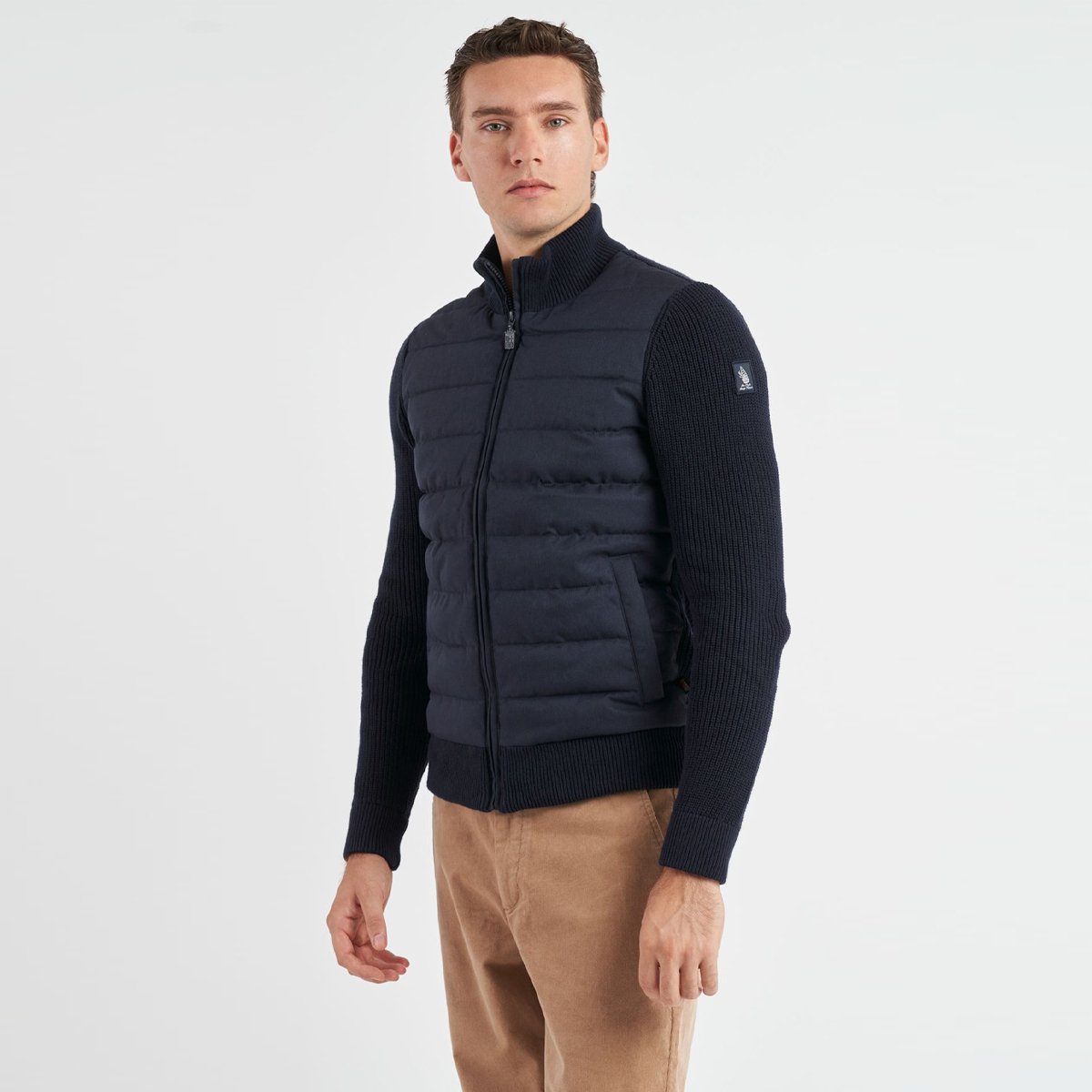 Giubbotto Amerigo Vespucci imbottito Navy