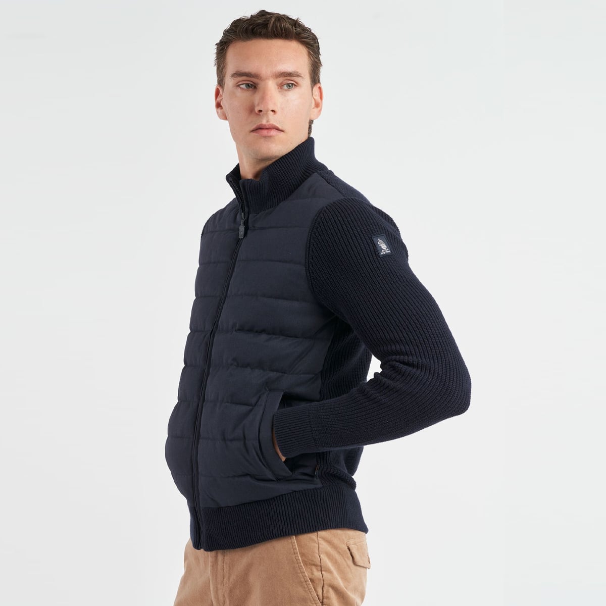 Giubbotto Amerigo Vespucci imbottito Navy