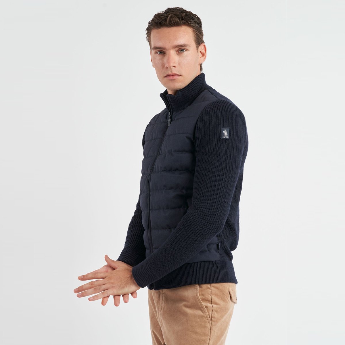 Giubbotto Amerigo Vespucci imbottito Navy