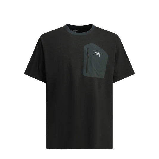 T-Shirt Konseal Pocket Black Grey
