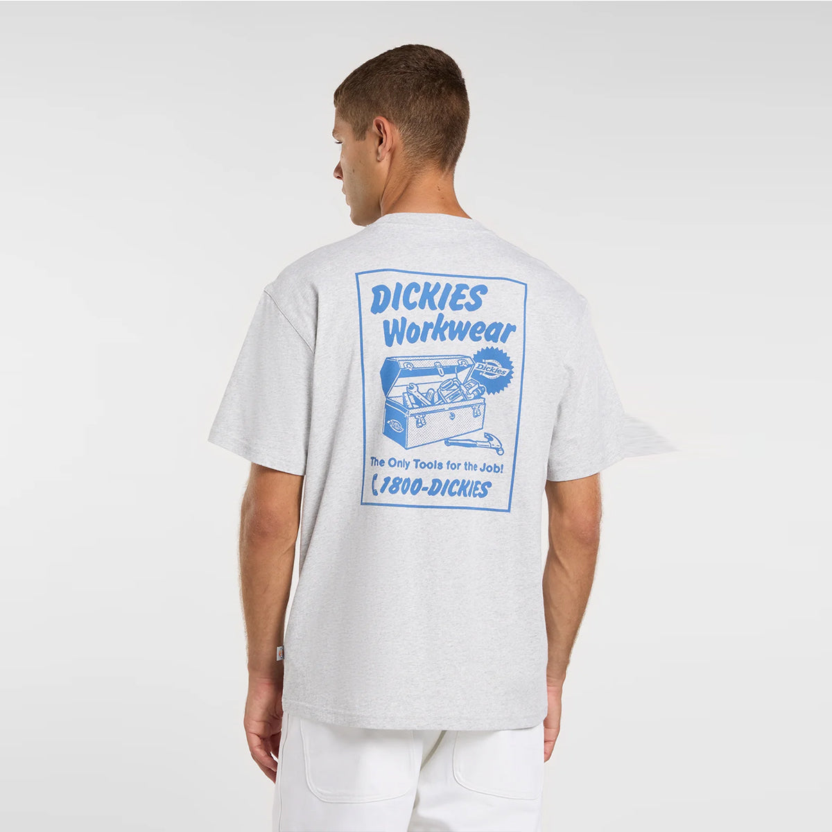 T-Shirt Dry Ridge Light Gray