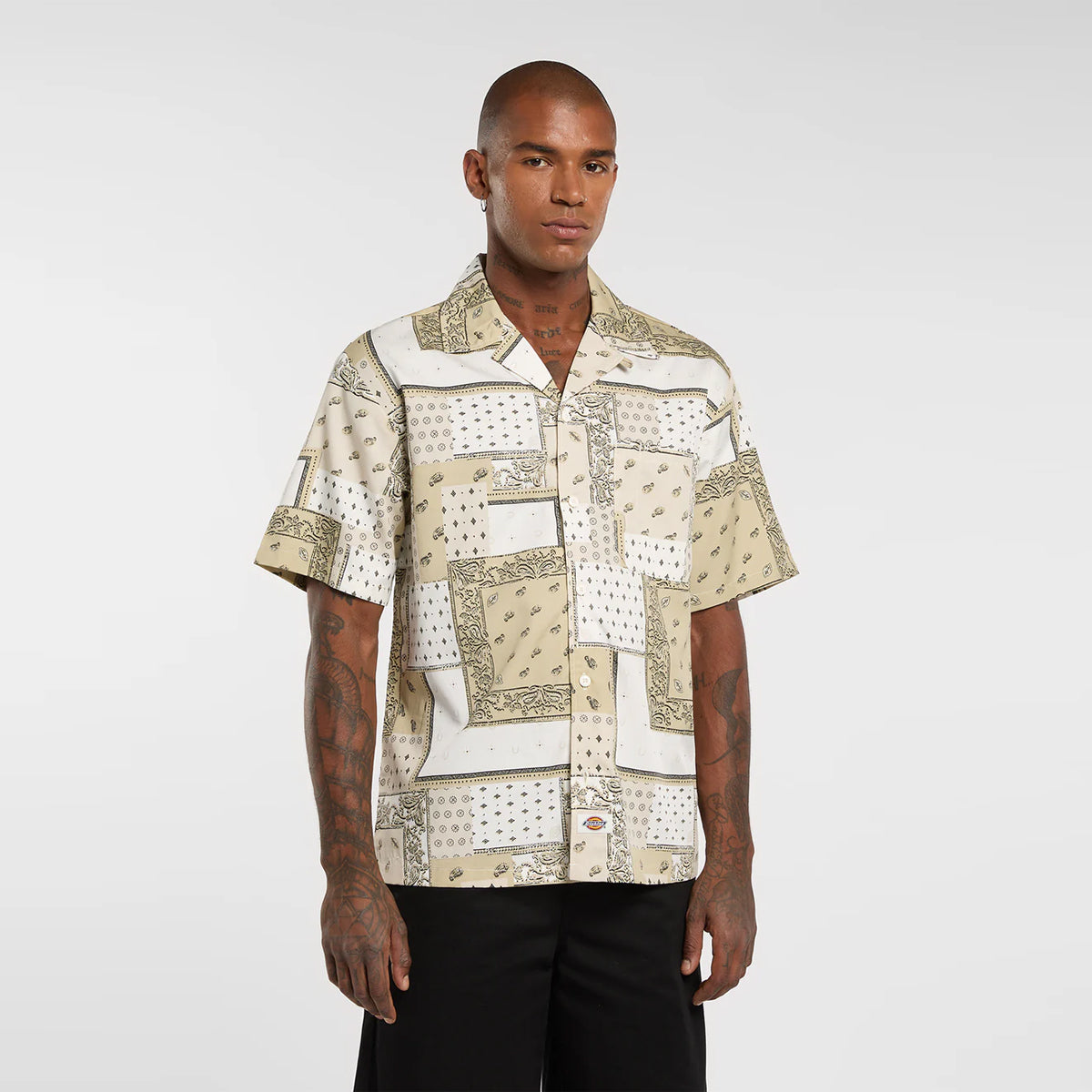 Camicia a maniche corte Glandorf Egret