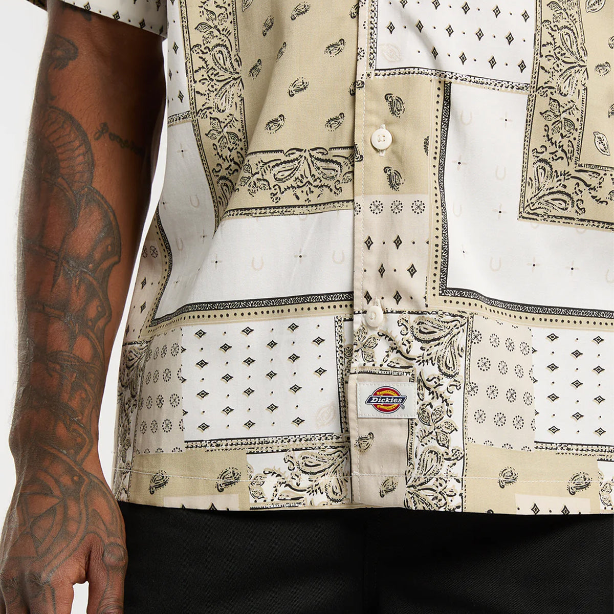 Camicia a maniche corte Glandorf Egret