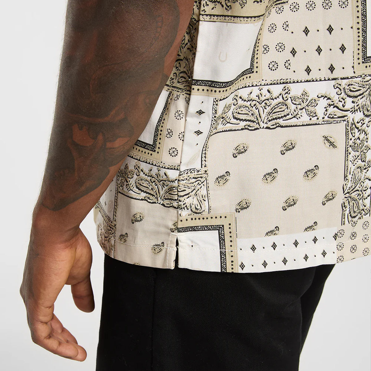 Camicia a maniche corte Glandorf Egret