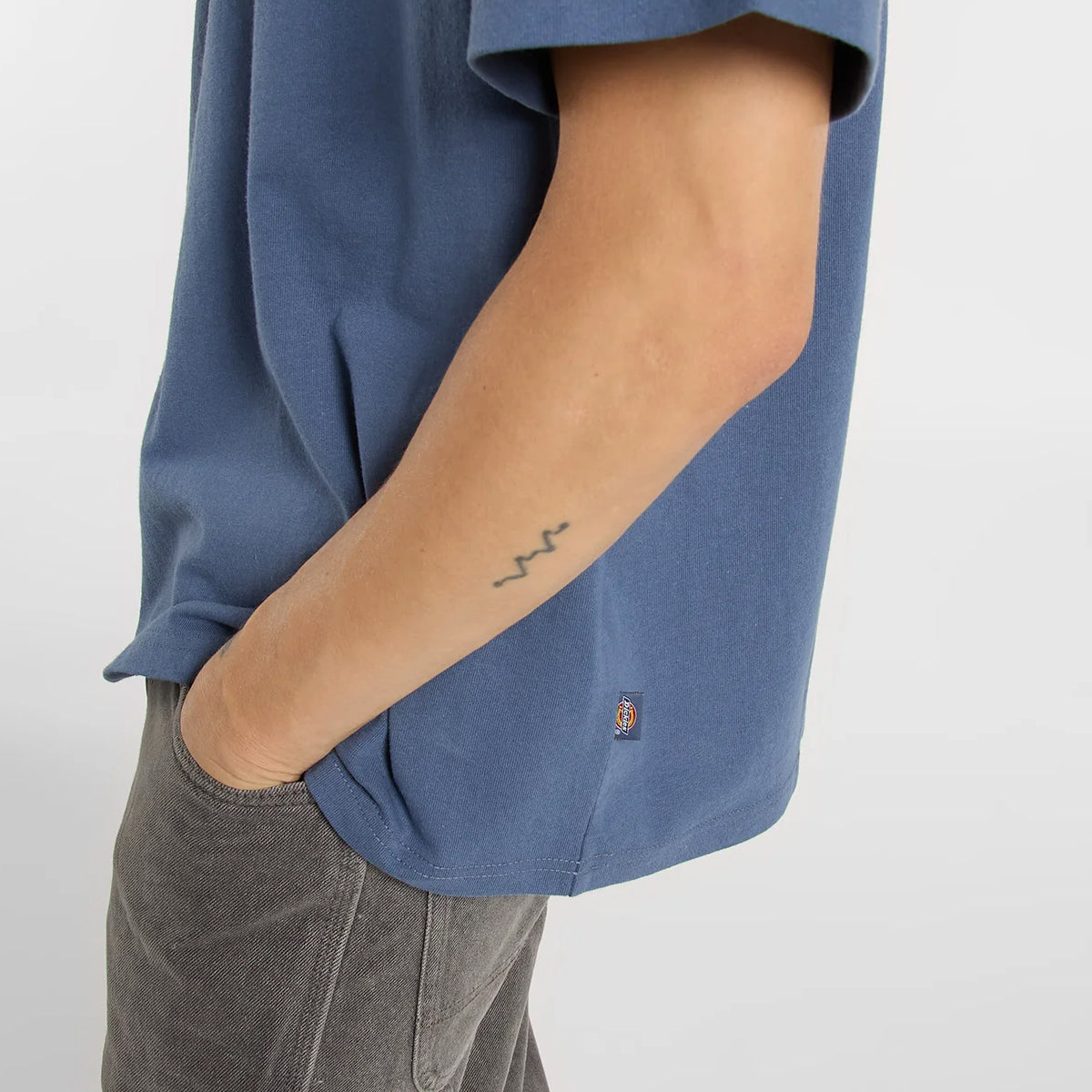 T-Shirt Derby Retro Indigo