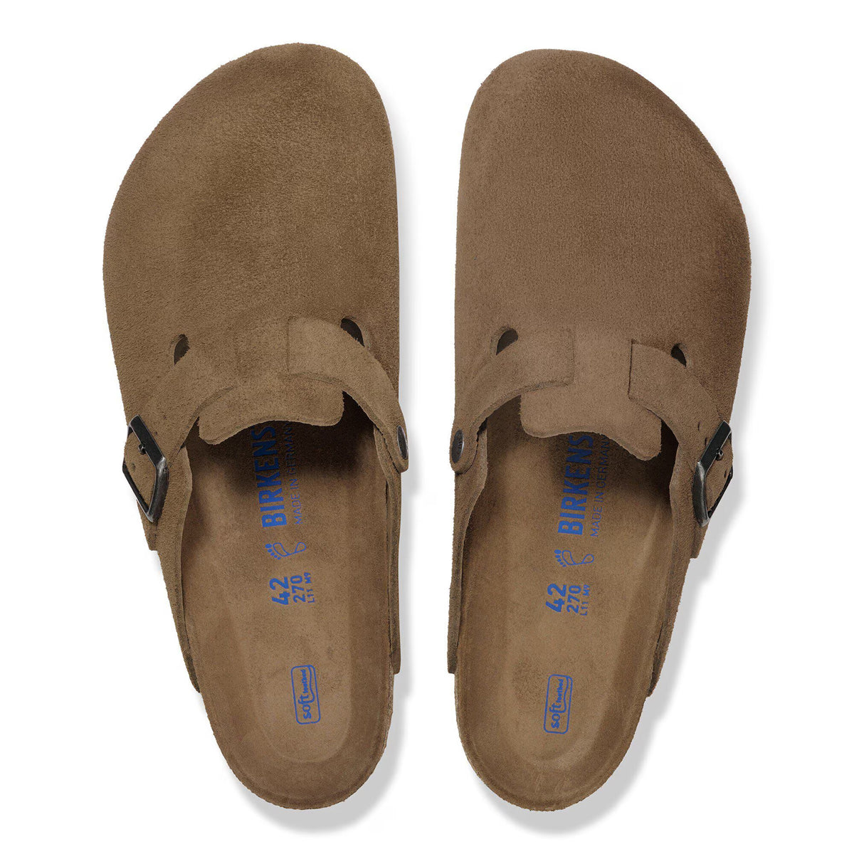 Sabot Boston suede Dark Tea