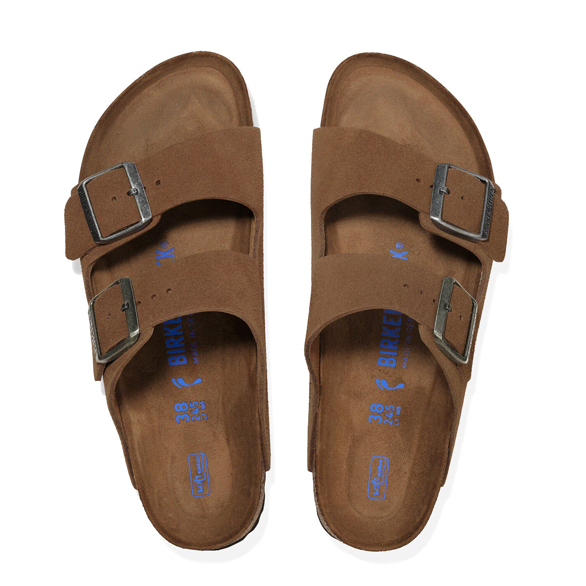 Sandali Arizona Suede Dark Tea