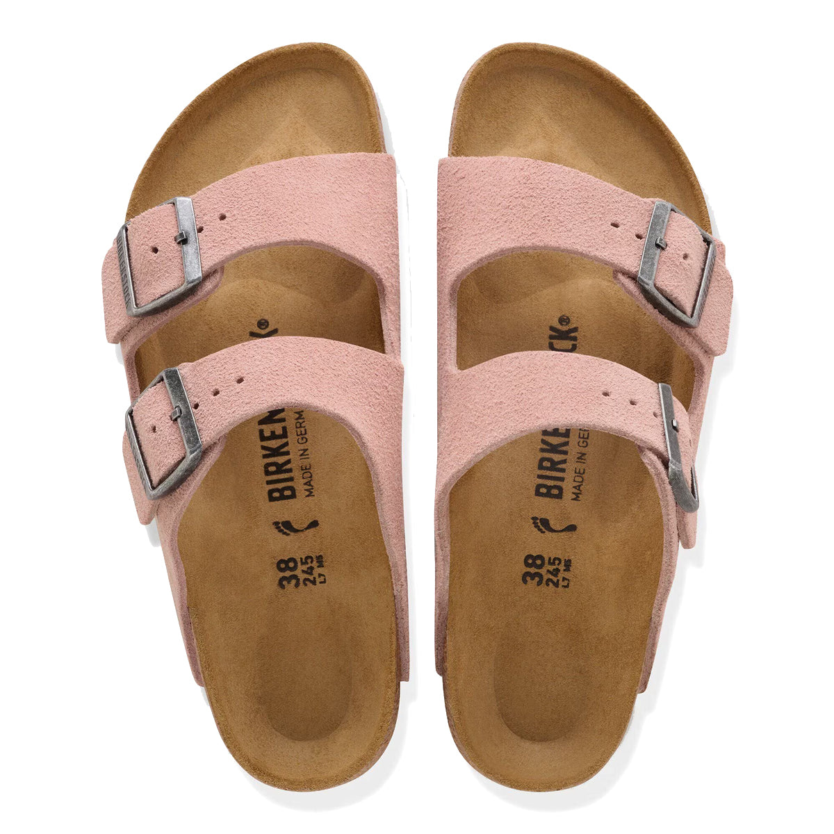 Sandali Arizona Suede Pink Clay