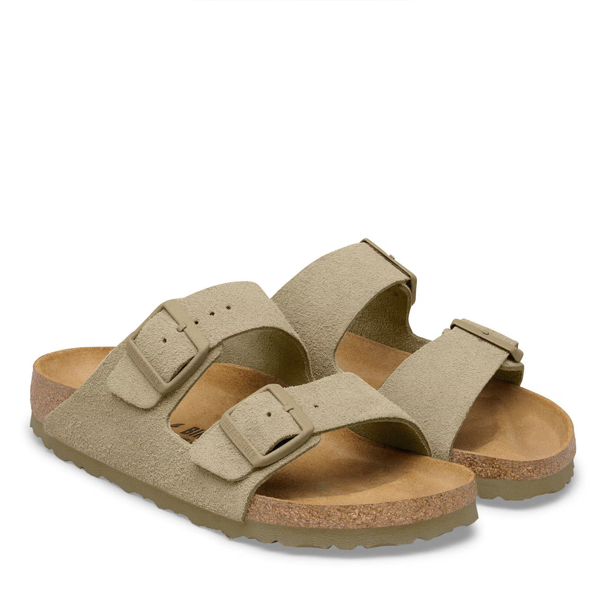 Sandali Arizona Suede Faded Khaki