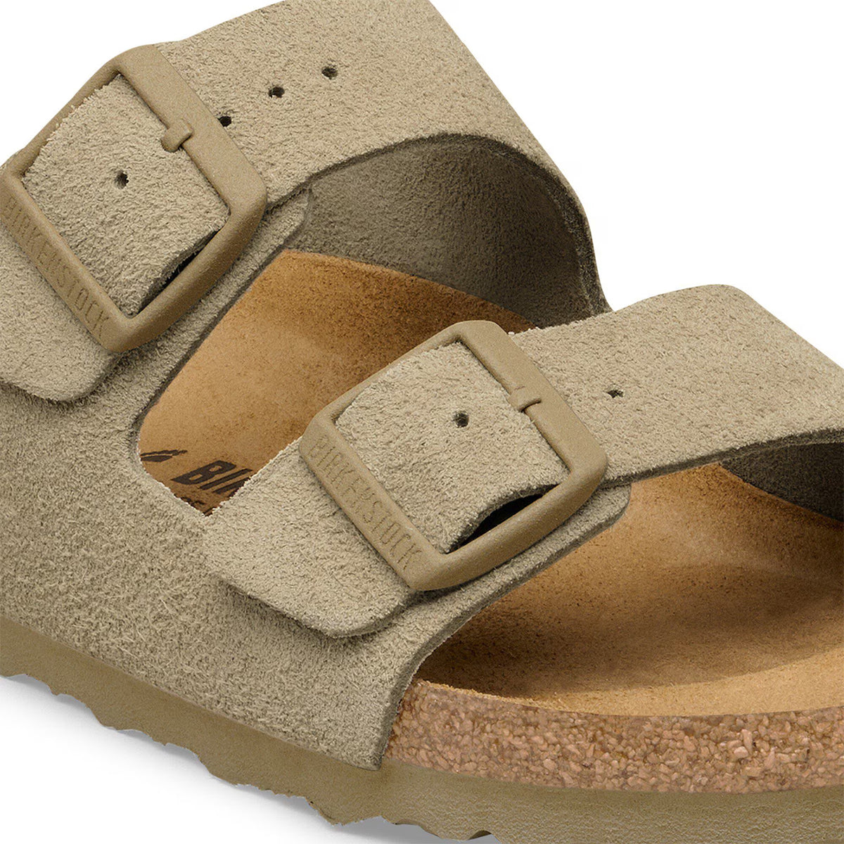 Sandali Arizona Suede Faded Khaki