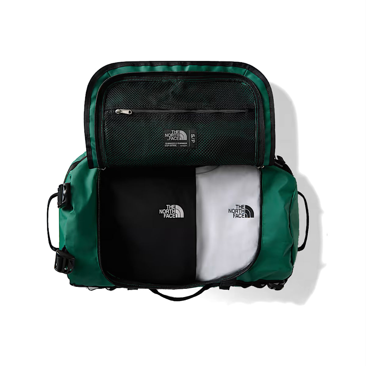 Borsone Base Camp S Evergreen TNF Black