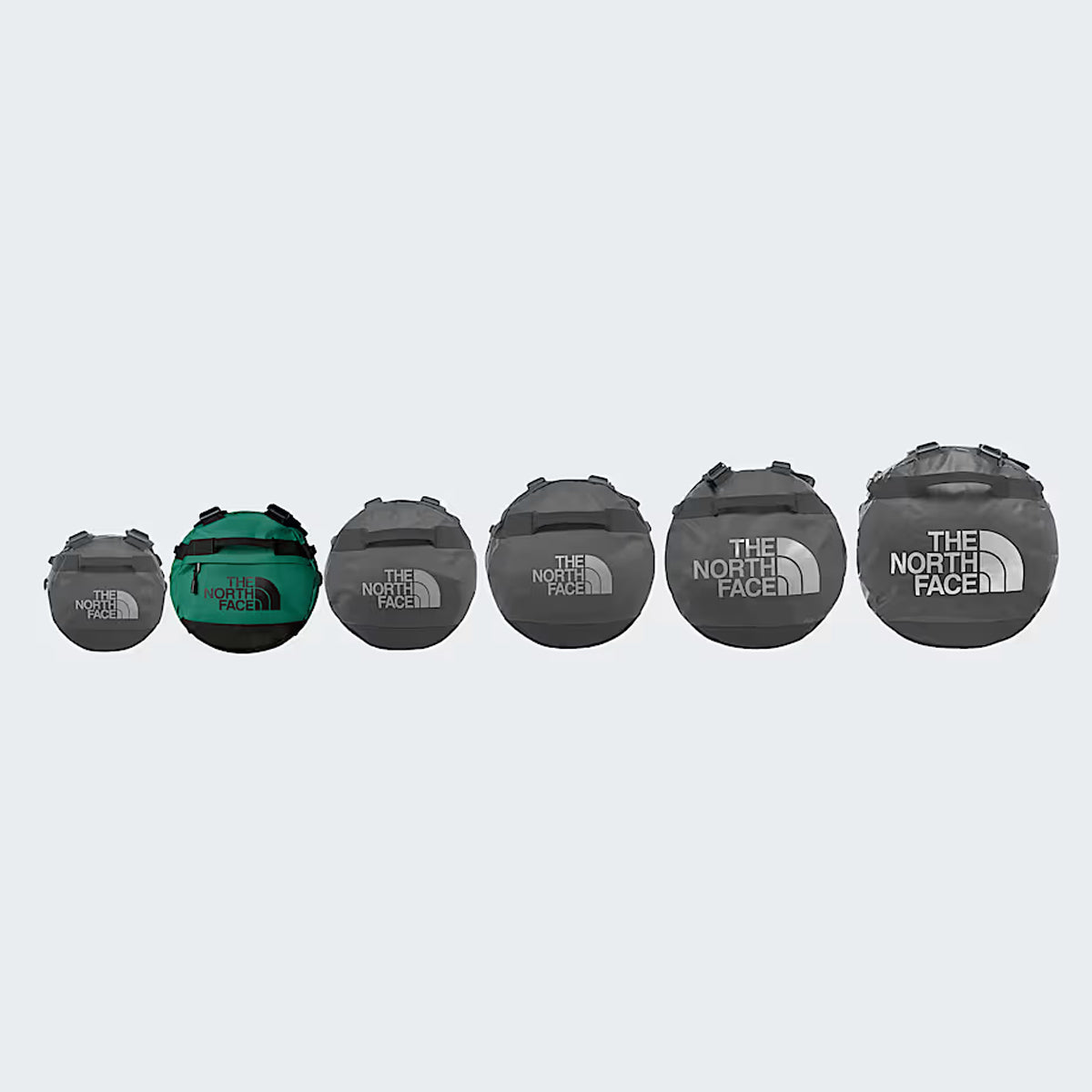 Borsone Base Camp S Evergreen TNF Black