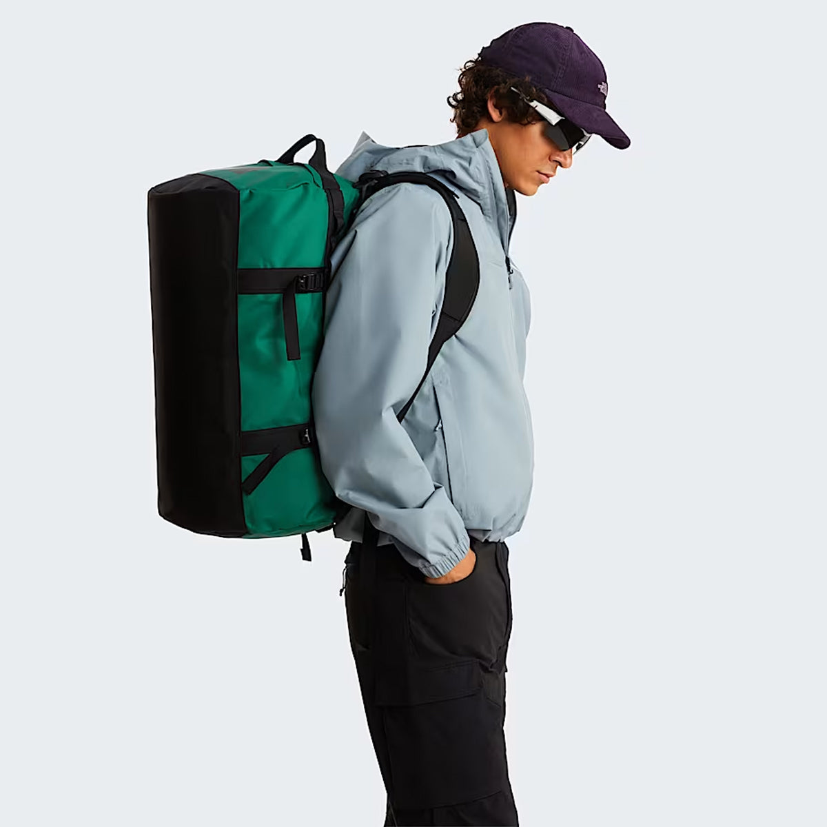 Borsone Base Camp S Evergreen TNF Black