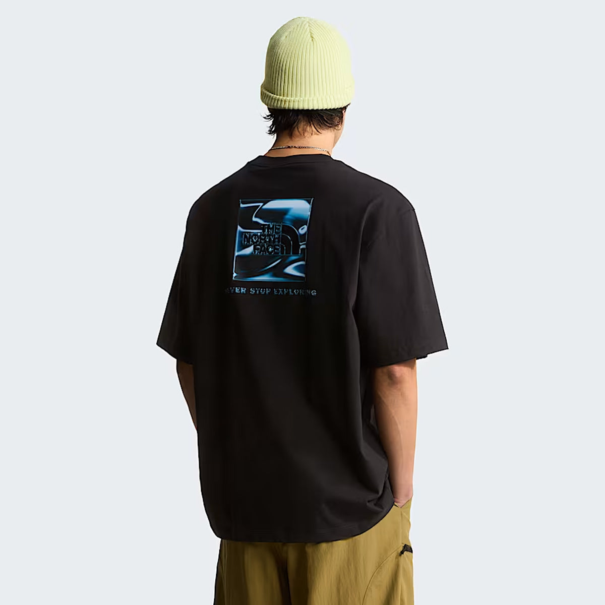 T-shirt Liquid Box Oversize TNF Black