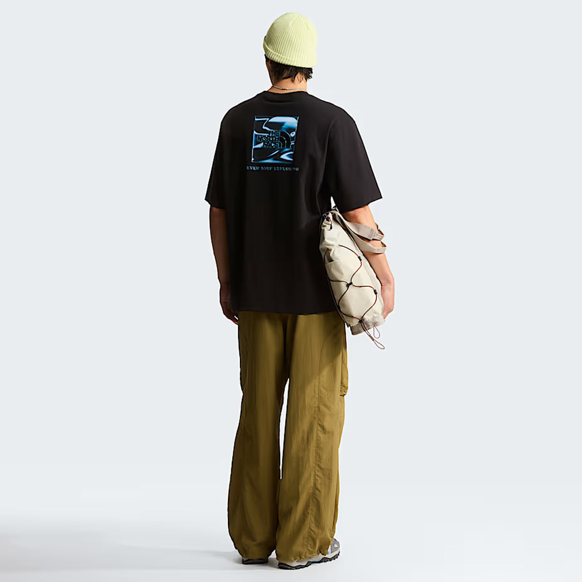 T-shirt Liquid Box Oversize TNF Black