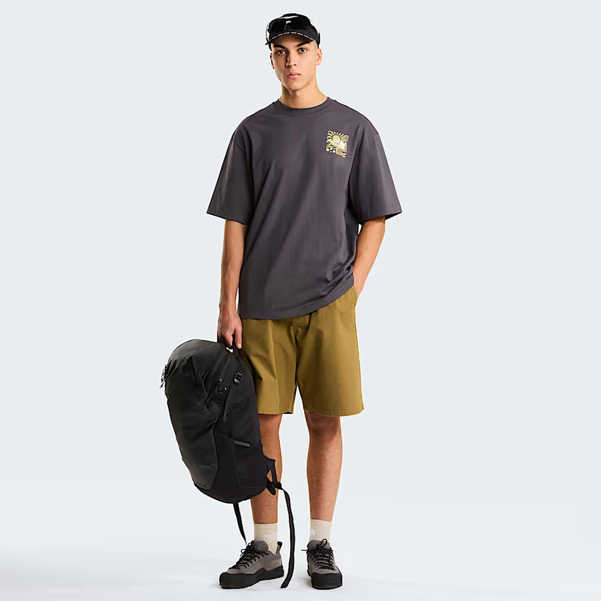 T-shirt Sun Oversize Anthracite Grey