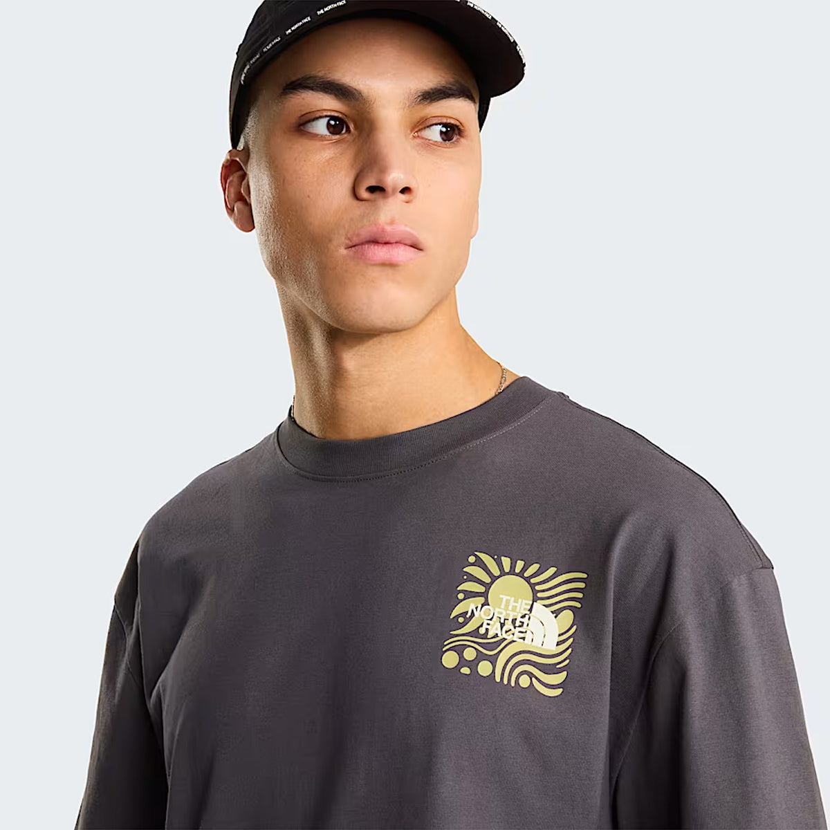 T-shirt Sun Oversize Anthracite Grey