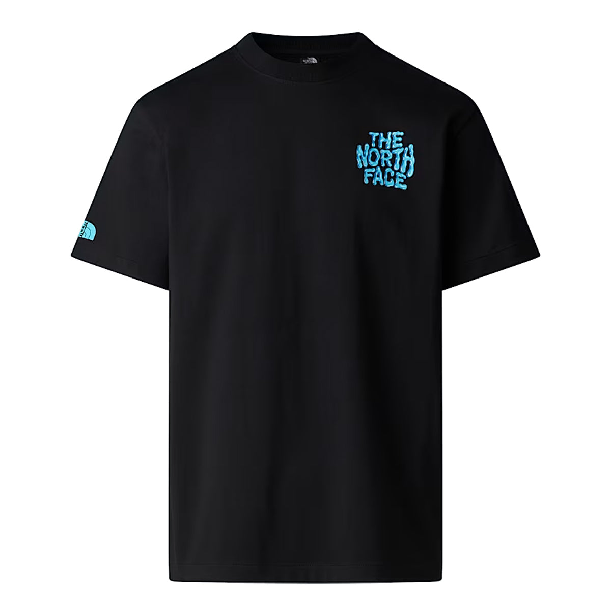 T-Shirt Drip Logo Relaxed TNF Black