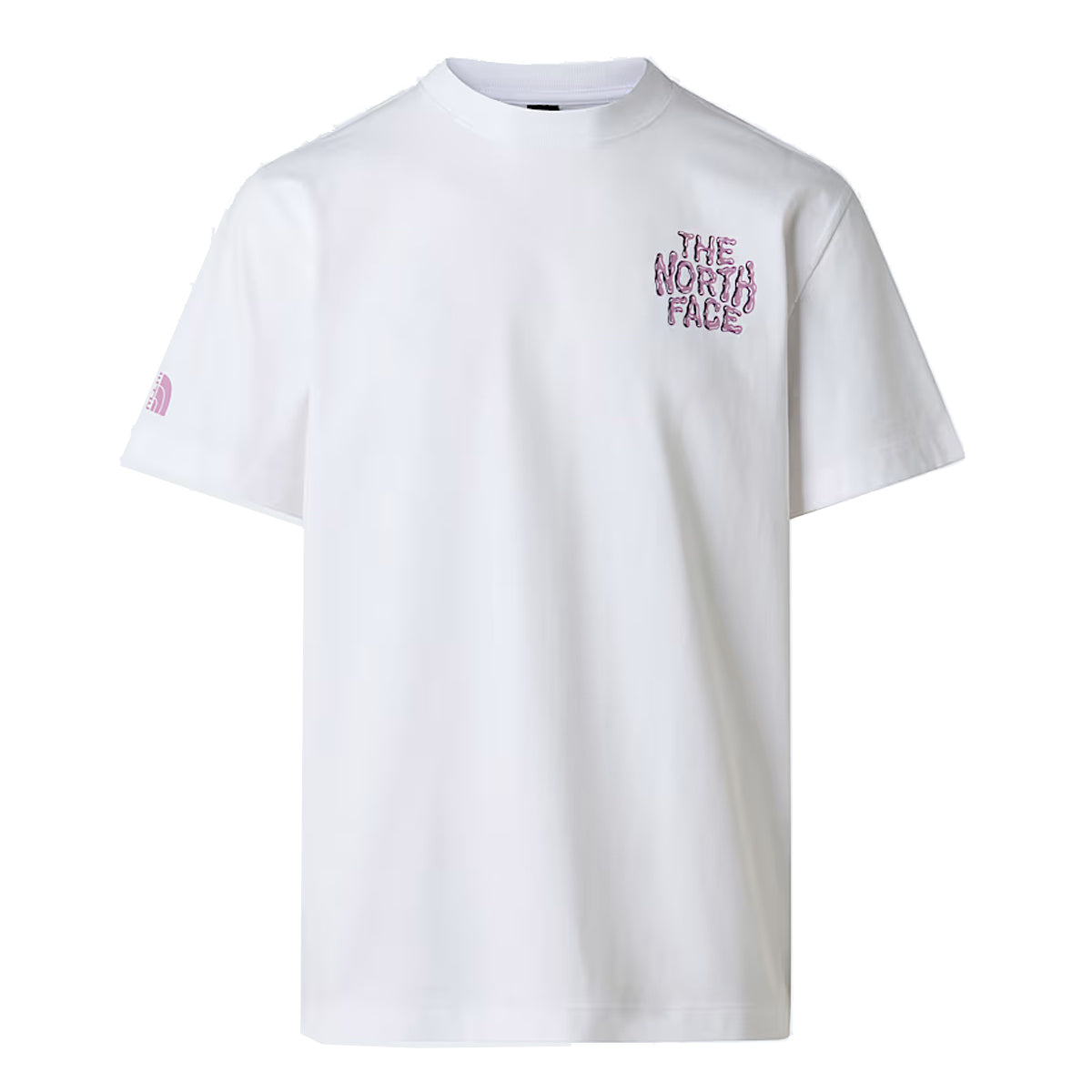 T-Shirt Drip Logo Relaxed TNF White
