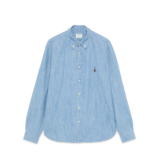 Camicia John in chambray Denim