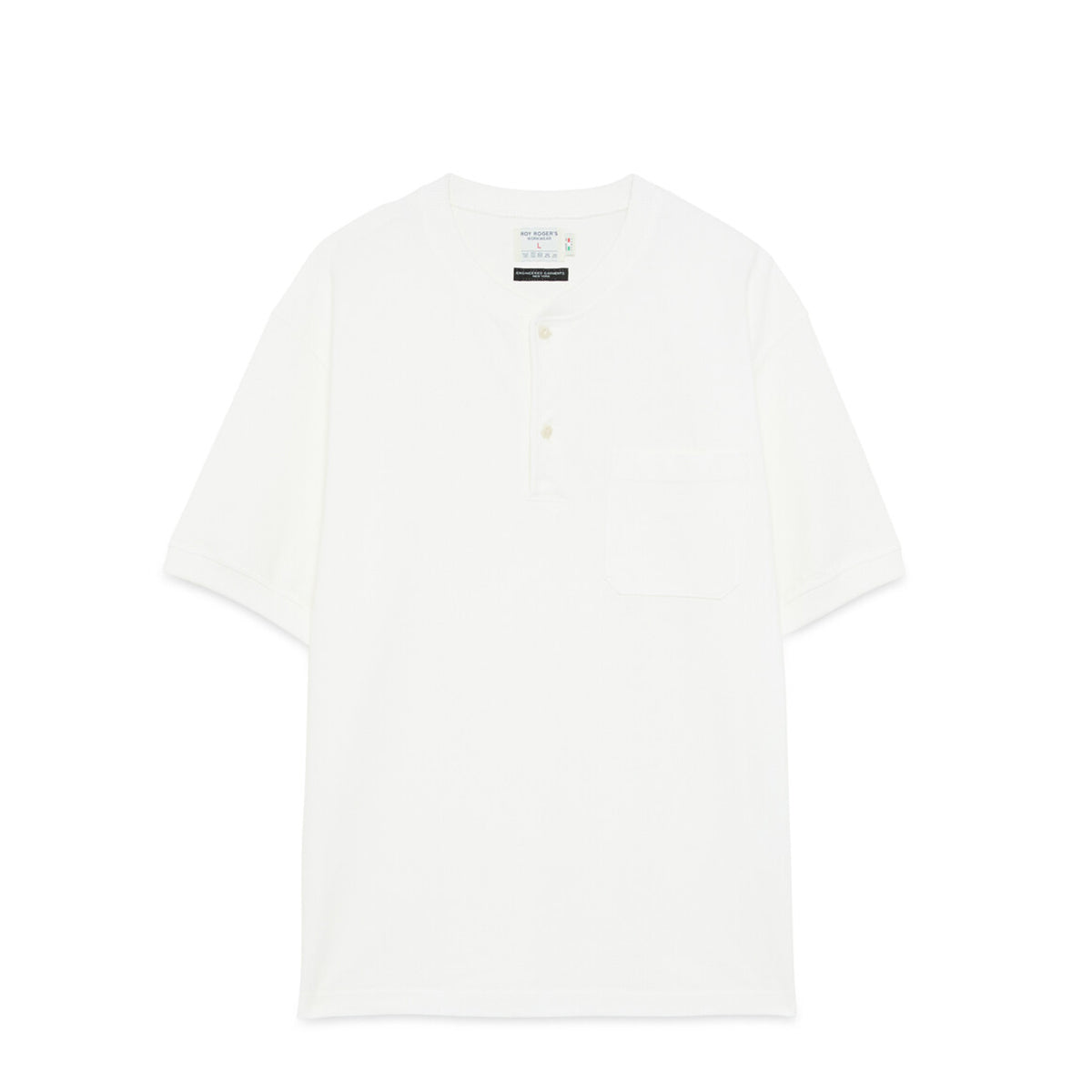 Polo Hendel in piquet Off White