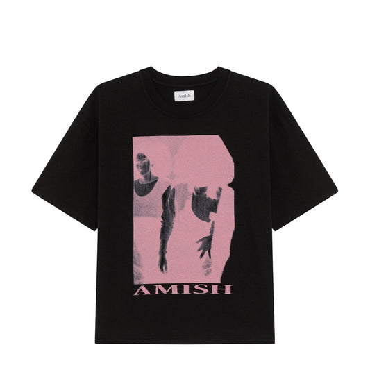 T-Shirt Magic Dyed Washed Black