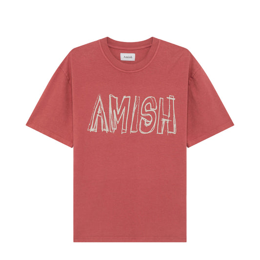 T-Shirt Logo Chark Board Dusty Rose