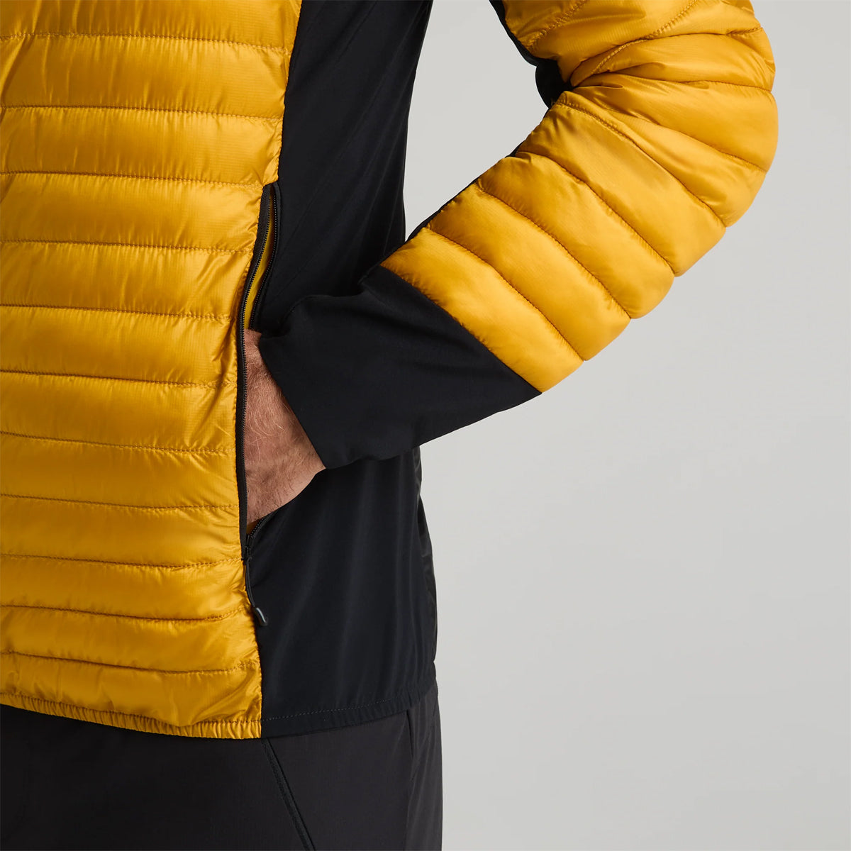 Giacca Walk Hooded Mustard