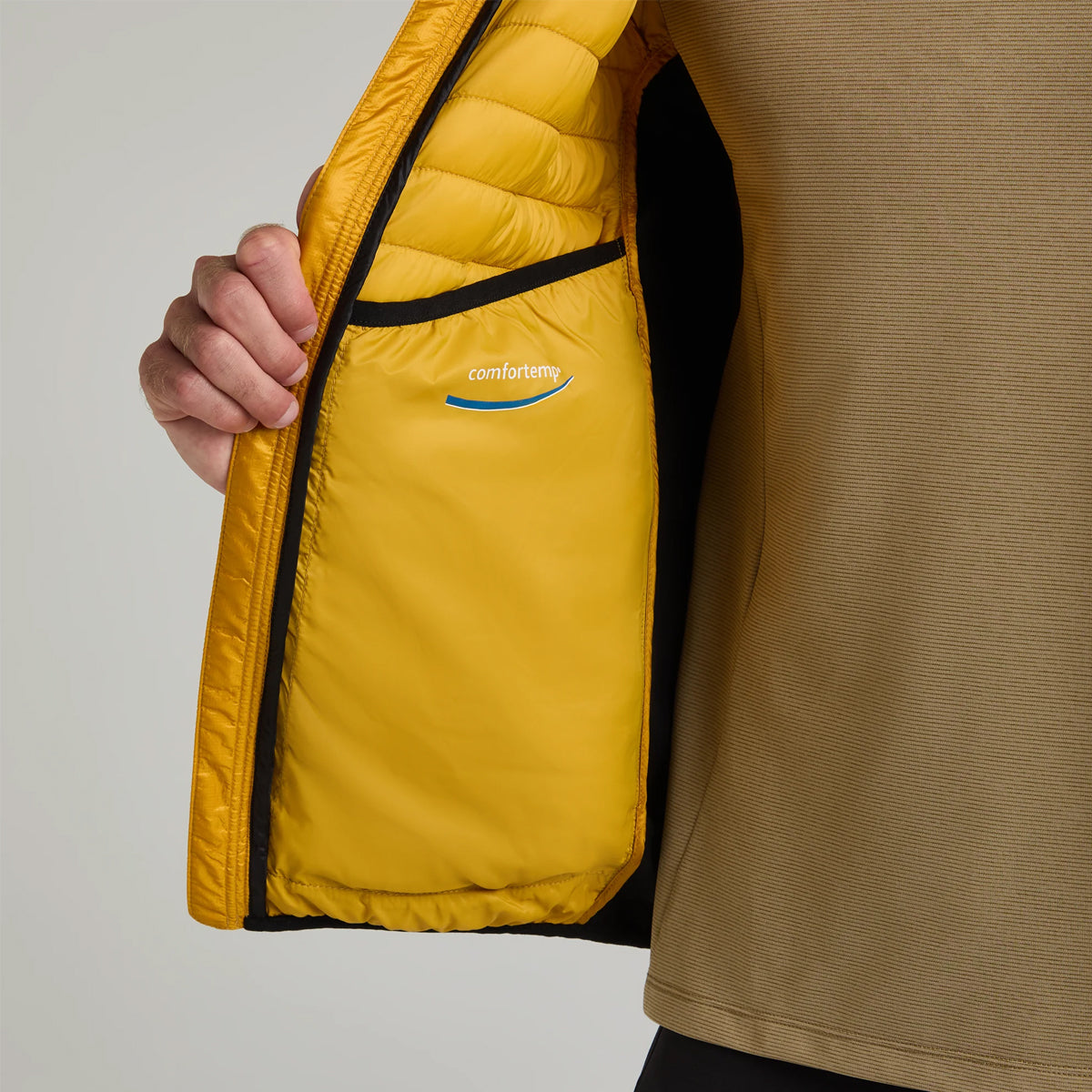 Giacca Walk Hooded Mustard