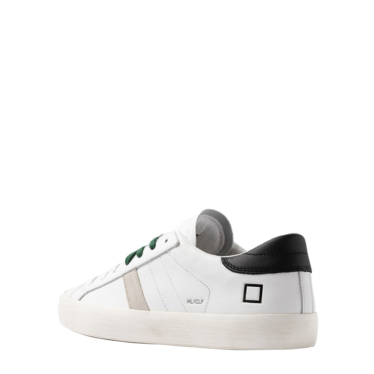 Sneakers Hill Low Calf White Black
