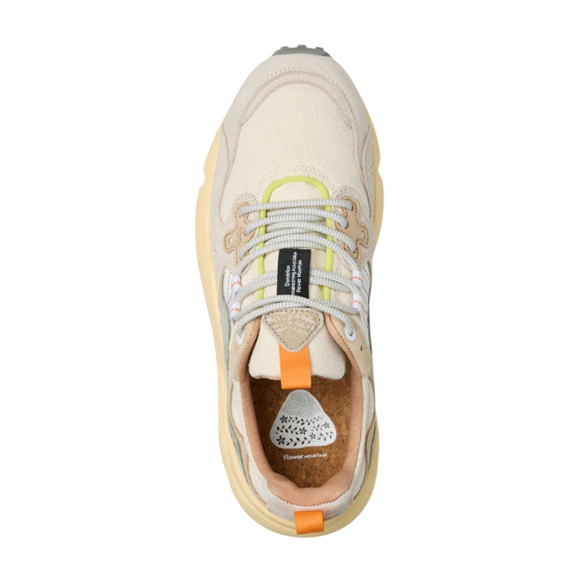Sneakers Uomo Yamano 3 Suede/Canvas Off White Sage