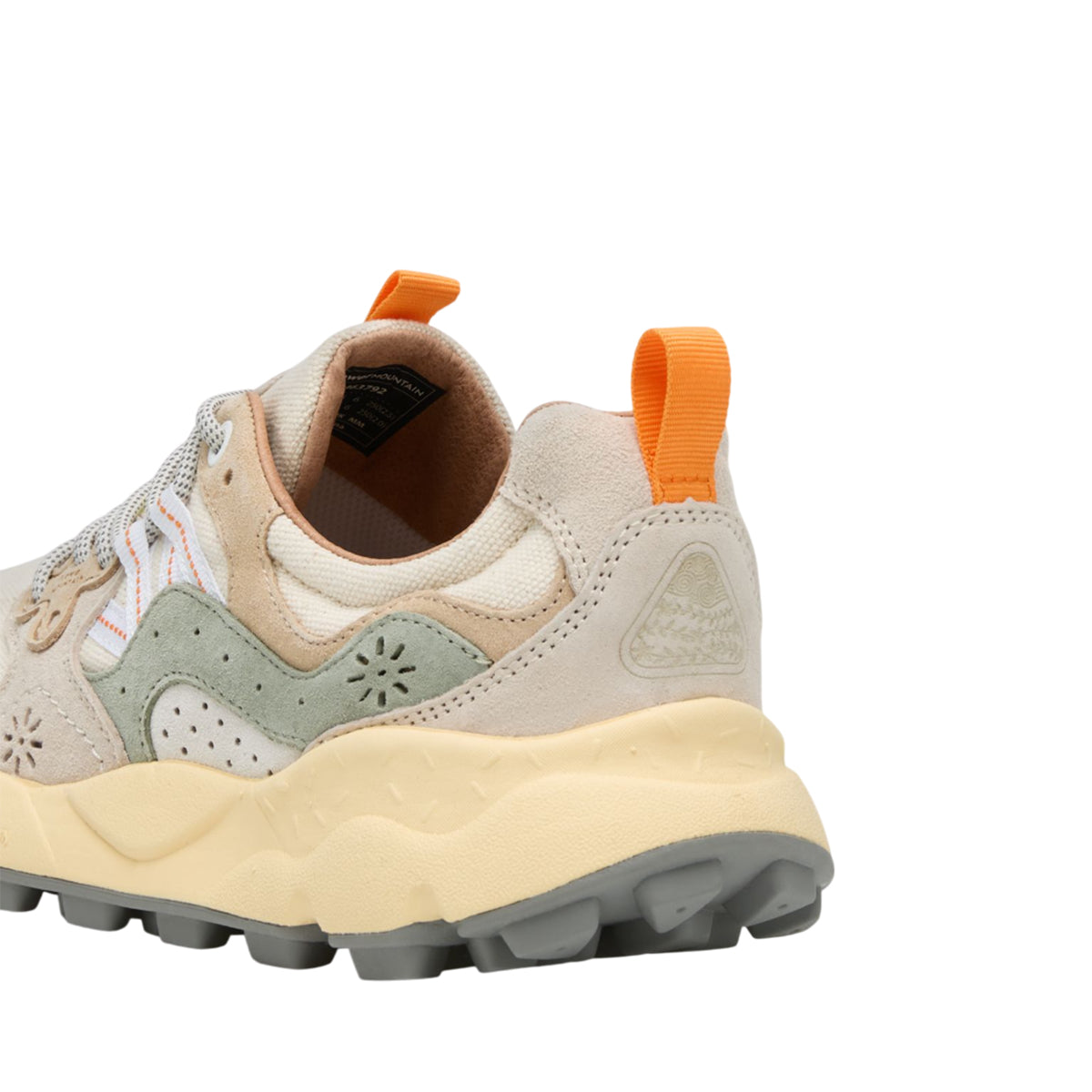 Sneakers Uomo Yamano 3 Suede/Canvas Off White Sage