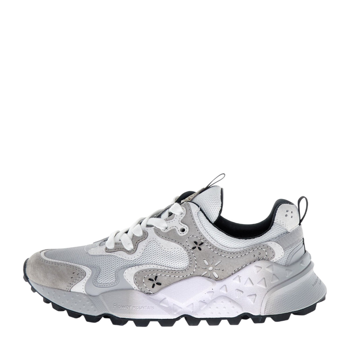 Sneakers Uomo Rulis Suede/Net Degradé Grey White