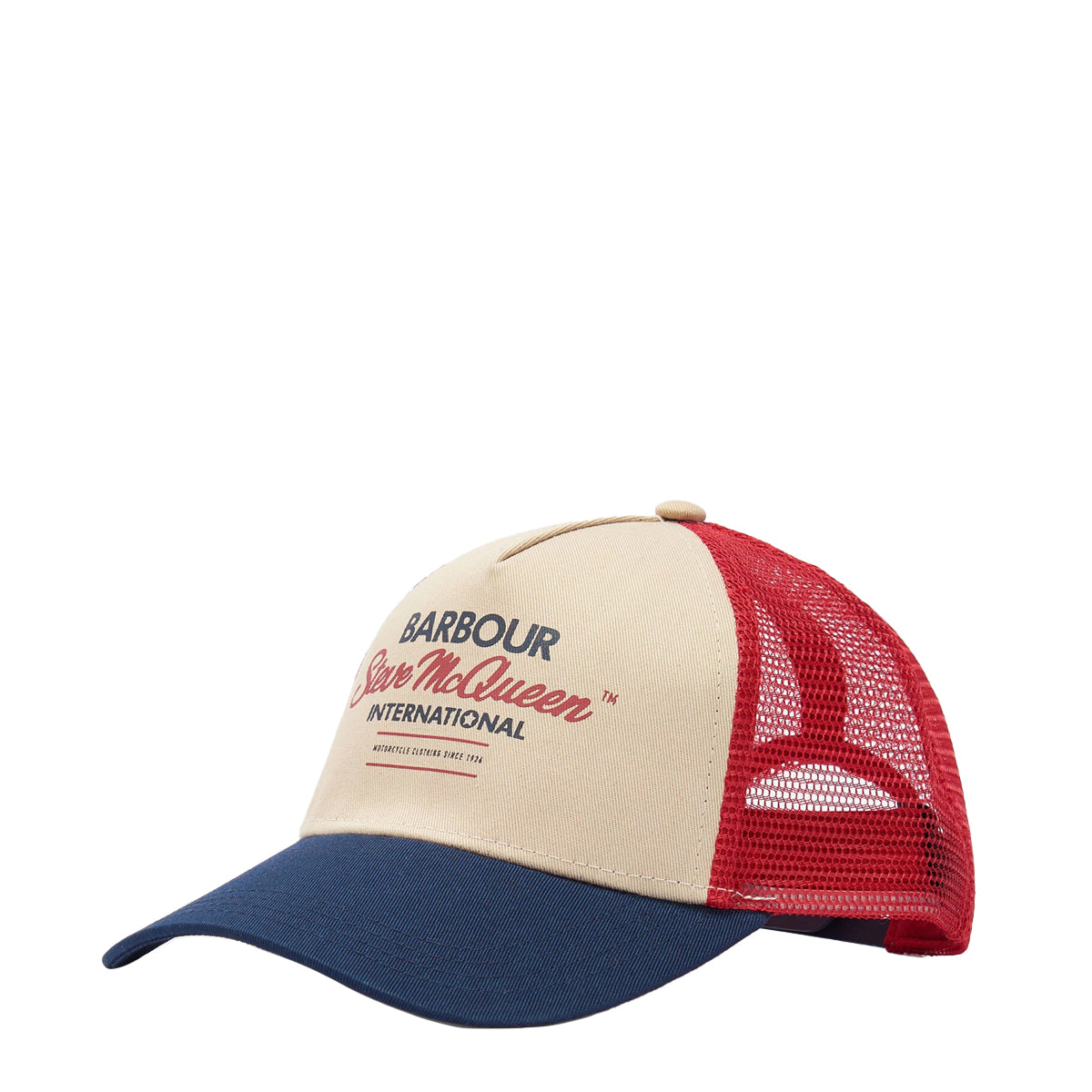 Cappello Trucker Steve McQueen™ Navy Red Stone