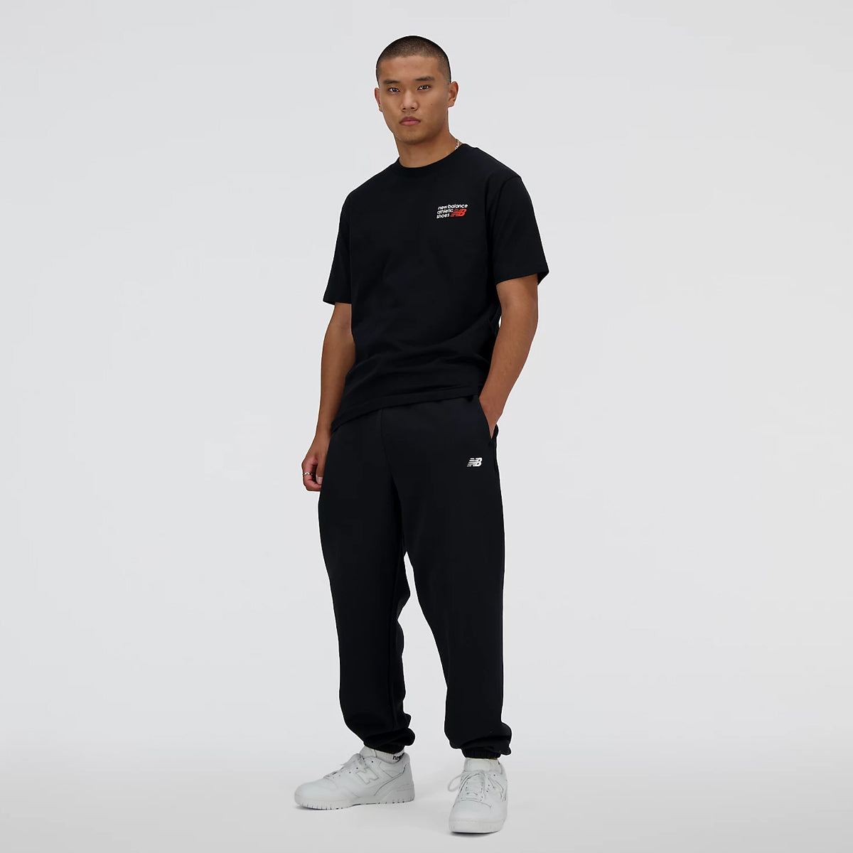 T-Shirt Athletics Premium Logo Black