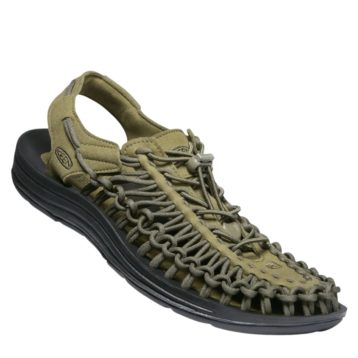 Sandalo Sneaker Uneek Uomo Dark Olive Black