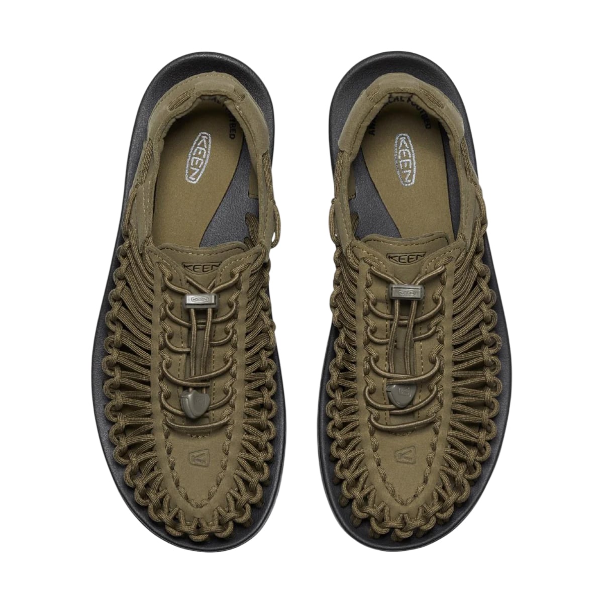 Sandalo Sneaker Uneek Uomo Dark Olive Black