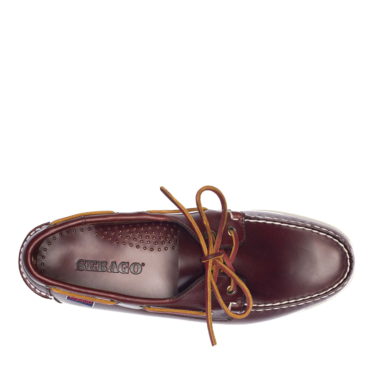 Scarpa da barca Portland Waxed Brown Brunette